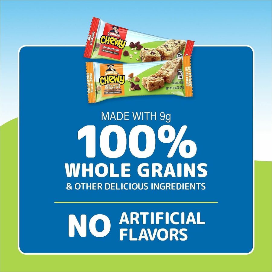 Individually Wrapped, Trans Fat Free - Peanut Butter, Chocolate Chip, Dark Chocolate Chunk - 0.84 oz - 60/Bag - 1 / Carton