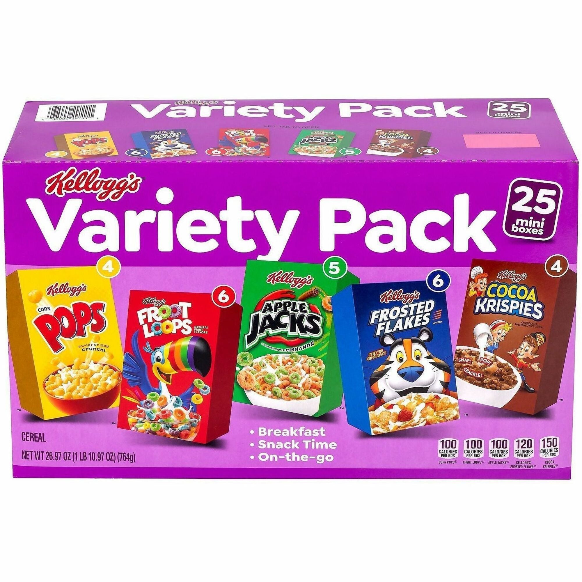 Assorted - 25/Bag - 1 Carton