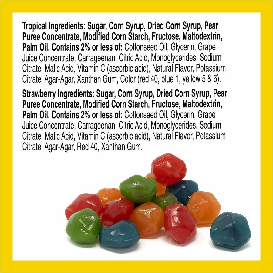 Individually Wrapped, Gluten-free - Assorted - 0.80 oz - 42/Bag - 1 Carton