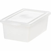 External Dimensions: 14.3" Length x 8.3" Width x 4.9" Height - 1.50 gal - Lid Closure - Stackable - For Toy, School Supplies - 1 Each