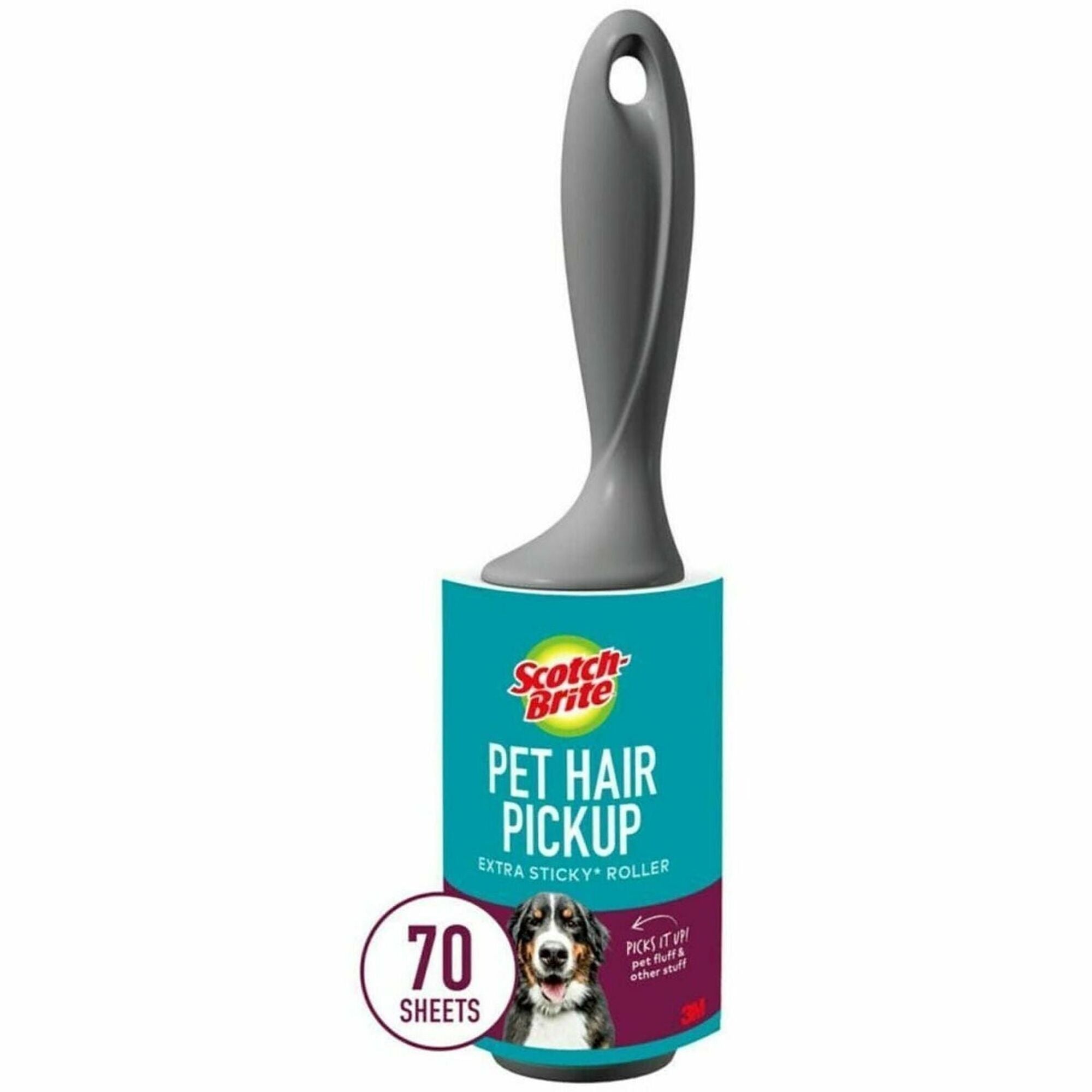 Scotch-Brite Pet Hair Pickup Lint Roller, 70 Sheets, 1 Each