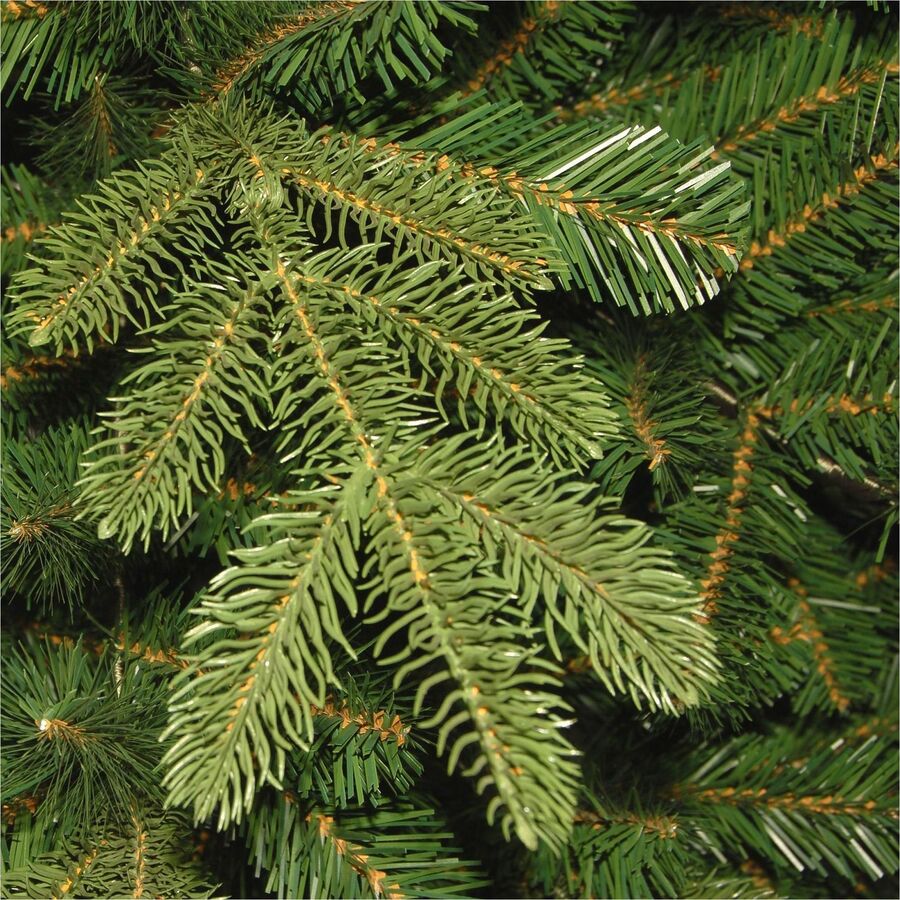 National Tree 6.5-Foot Norwegian Spruce Christmas Tree with 650 Clear Lights, Green, Includes Metal Stand, 1 Each