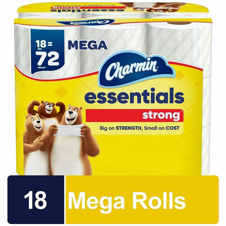 1 Ply - Mega - White - 18 / Carton