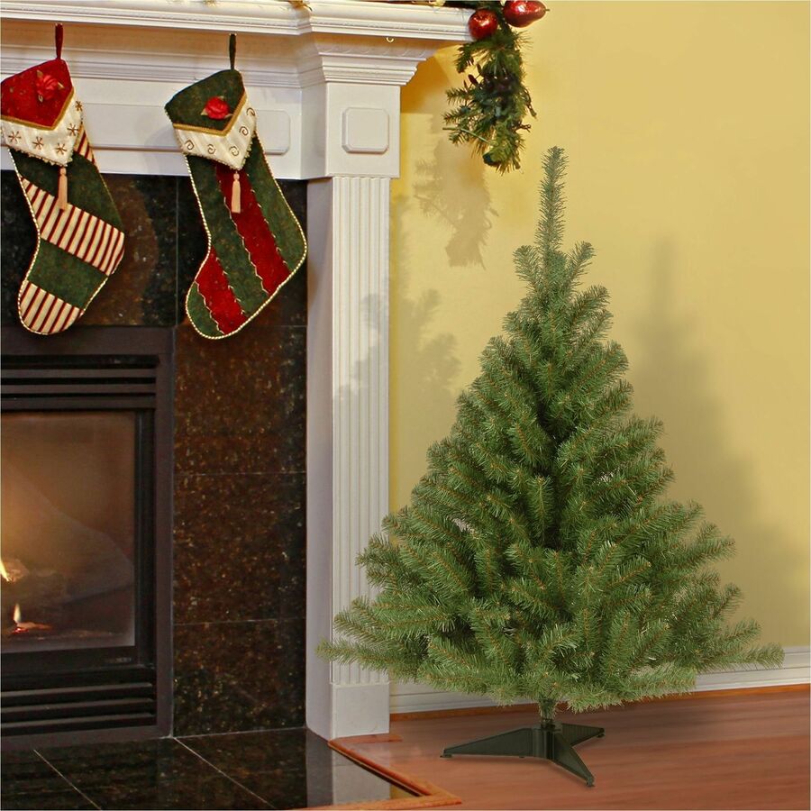 National Tree Kincaid Spruce Christmas Tree, 4 Ft, Green, 1 Each