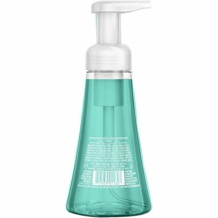 Method Waterfall Foaming Hand Wash, Waterfall Scent, 10 fl oz, Blue, Cruelty-free, Paraben-free, Phthalate-free, 1 Each