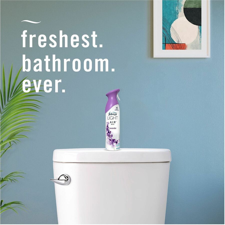 Febreze Air Effects Air Freshener Spray, Lavender Scent, 8.8 fl oz, 6/Carton