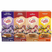 Coffee mate Liquid Creamer Singles, Assorted Flavors (Original, Hazelnut, Italian Sweet Creme, Vanilla Caramel), 1 Serving, 1 Carton