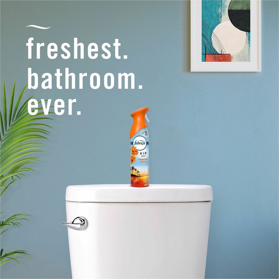Febreze Air Effects Air Freshener Spray, Hawaiian Aloha Scent, Odor Neutralizer, 8.8 fl oz, 2 Pack