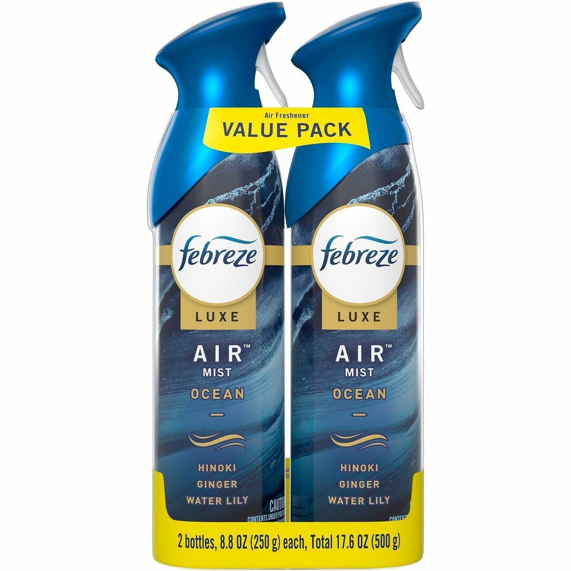 Febreze Air Effects Air Freshener Spray, Ocean Scent, Odor Neutralizer, 8.8 fl oz, 2 Pack