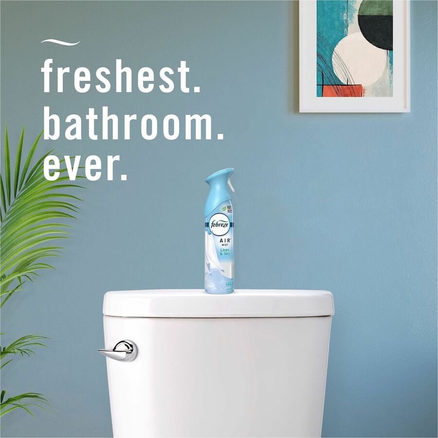 Febreze Air Effects Air Freshener Spray, Linen & Sky Scent, Odor Neutralizer, 8.8 fl oz, 2 Pack