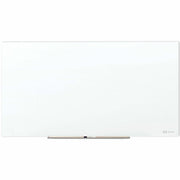 Quartet InvisaMount Anti-Glare Magnetic Glass Dry-Erase Board, 96" x 48", White, 1 Each