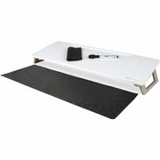 21" (1.7 ft) Width x 7.7" (0.6 ft) Height - White Painted Steel Surface - Desktop - Magnetic - Stain Resistant, Ghost Resistant - 1 Each