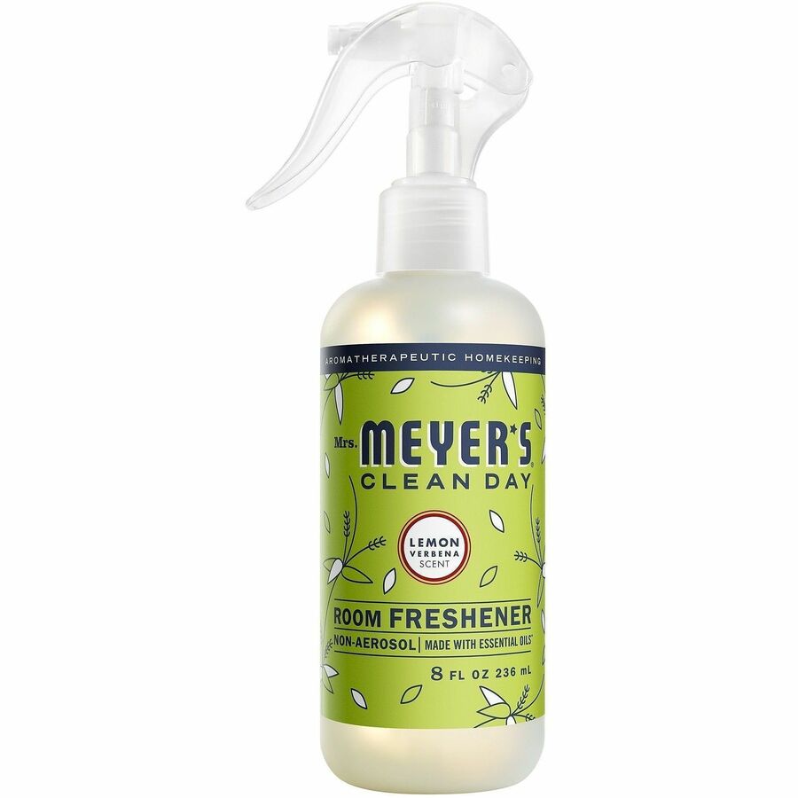 Mrs. Meyer's Clean Day Room Refresh Spray - Spray - 8 fl oz (0.3 quart) - Lemony Verbena - Non-aerosol, Phthalate-free, Paraben-free, Cruelty-free - 1 Each