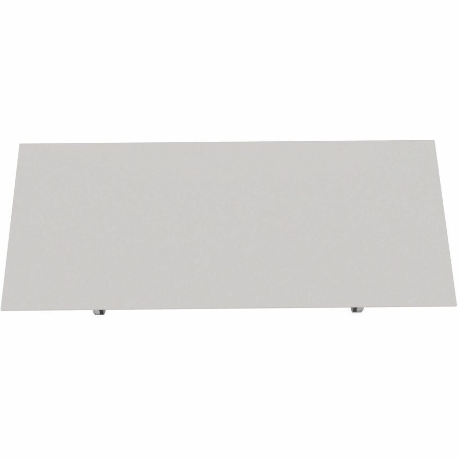 Special-T ZIA Series Training Tables Collection - Rectangle Top - Powder Coated T-shaped Base x 24" Table Top Width x 72" Table Top Depth - 29" Height - Training - Gray - High Pressure Laminate (HPL) - Cast Aluminum, Steel Base Material - 6 / Bundle