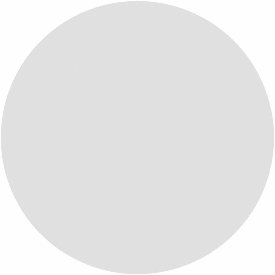 Special-T ZIA Series Round Hospitality Tables, 42" Diameter, 42" Height, White High Pressure Laminate, Powder Coated X-shaped Cast Aluminum/Steel Base, Mid-Century Modern Style, 6 Tables per Bundle