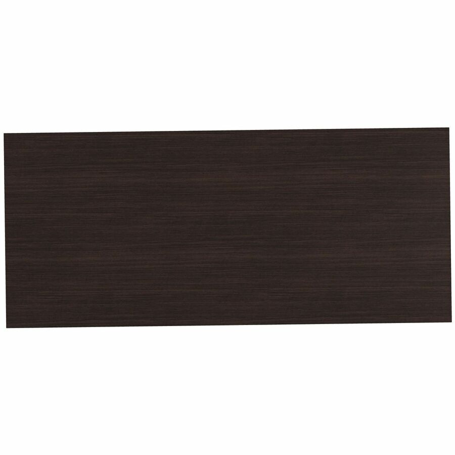 Special-T ZIA Series Conference Table, Rectangle Top, 84" W x 48" D x 29" H, Ebony Recon High Pressure Laminate, Powder Coated Double Column Cast Aluminum/Steel Base, 2 Tables per Bundle