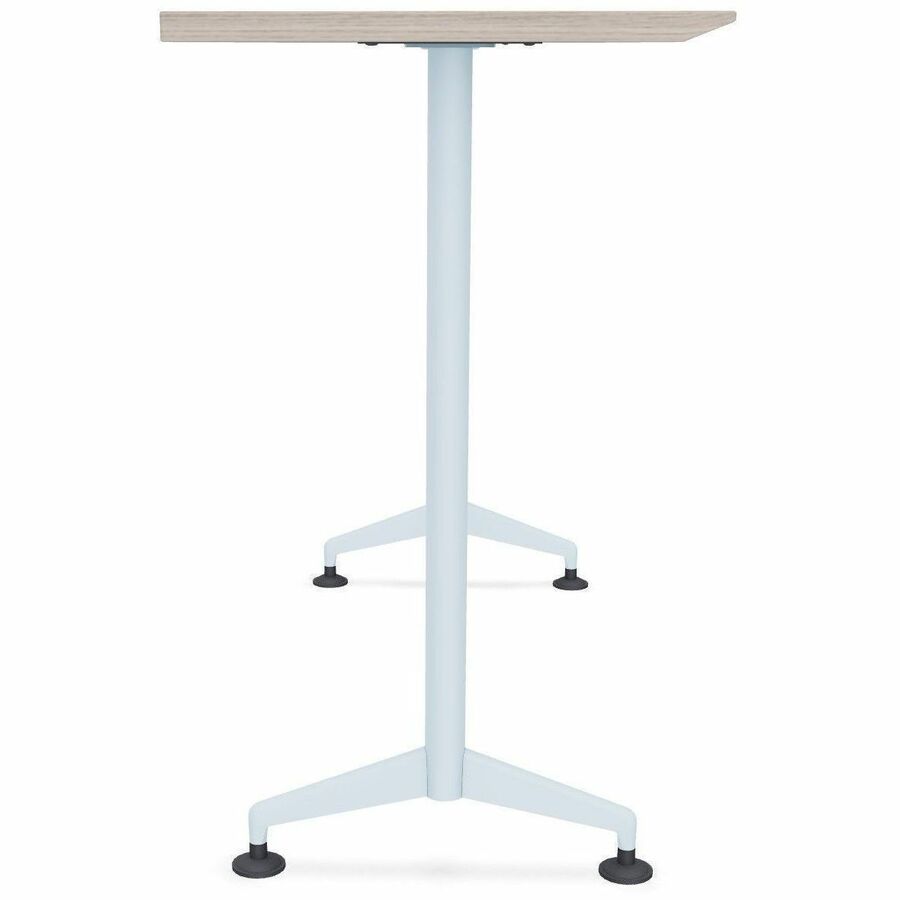 Special-T ZIA Series Training Tables, Rectangle, 24" x 72" x 42", Gray Driftwood, High Pressure Laminate, Powder Coated T-shaped Cast Aluminum/Steel Base, 6 Tables per Bundle