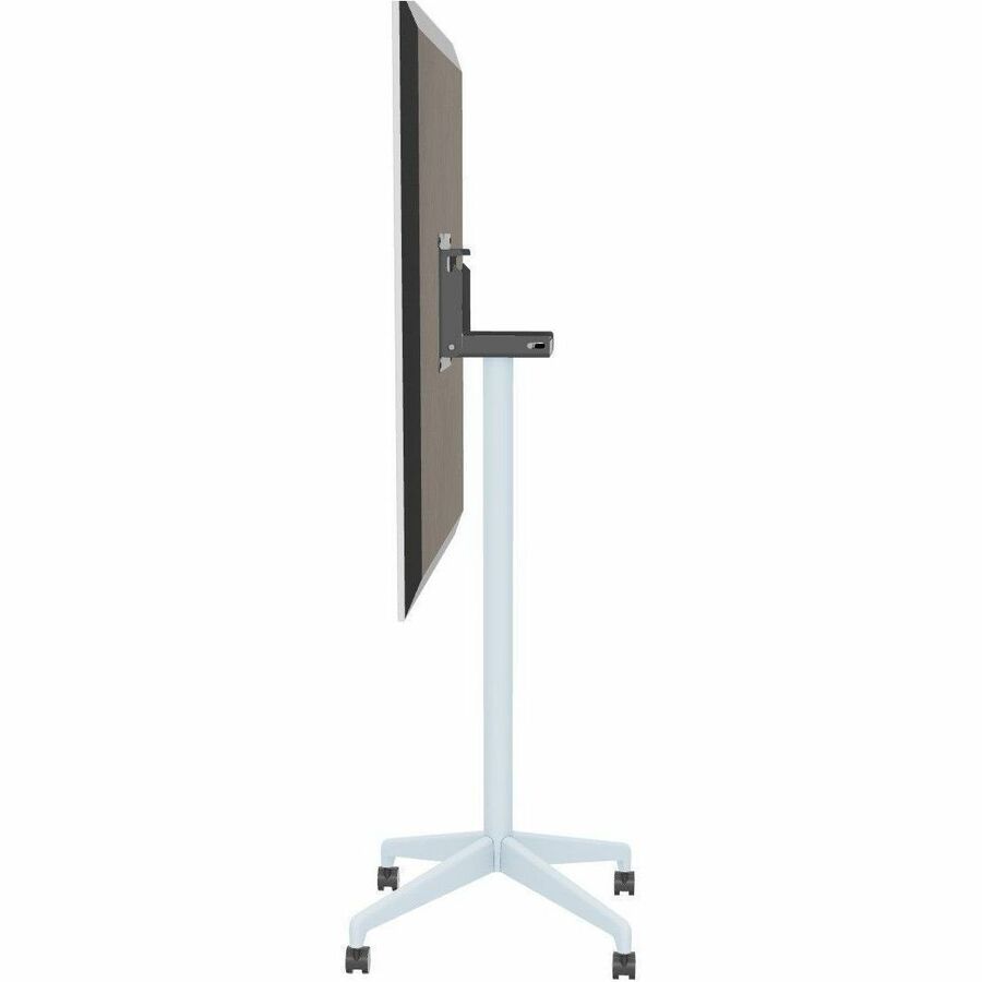 Special-T ZIA Series Hospitality Tables, Square 42"x42"x42", White High Pressure Laminate, Powder Coated X-Shaped Cast Aluminum/Steel Base, Mid-Century Modern Style, 6 per Bundle