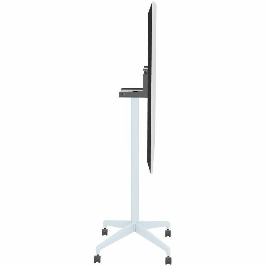 Special-T ZIA Series Hospitality Tables, Square 42"x42"x42", White High Pressure Laminate, Powder Coated X-Shaped Cast Aluminum/Steel Base, Mid-Century Modern Style, 6 per Bundle