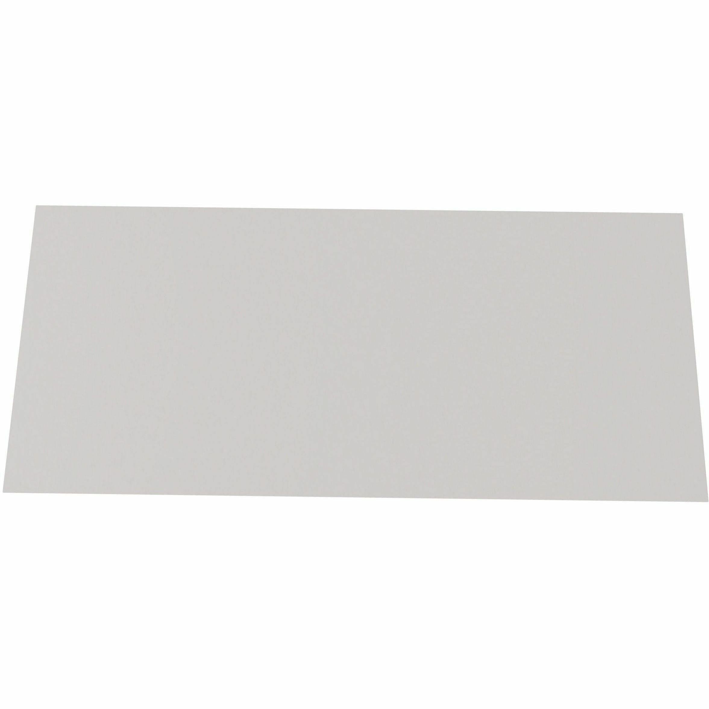 Special-T ZIA Series Conference Tables, Rectangle Top, 84" W x 48" D x 29" H, Gray High Pressure Laminate, Powder Coated Double Column Cast Aluminum/Steel Base, 2 Tables per Bundle
