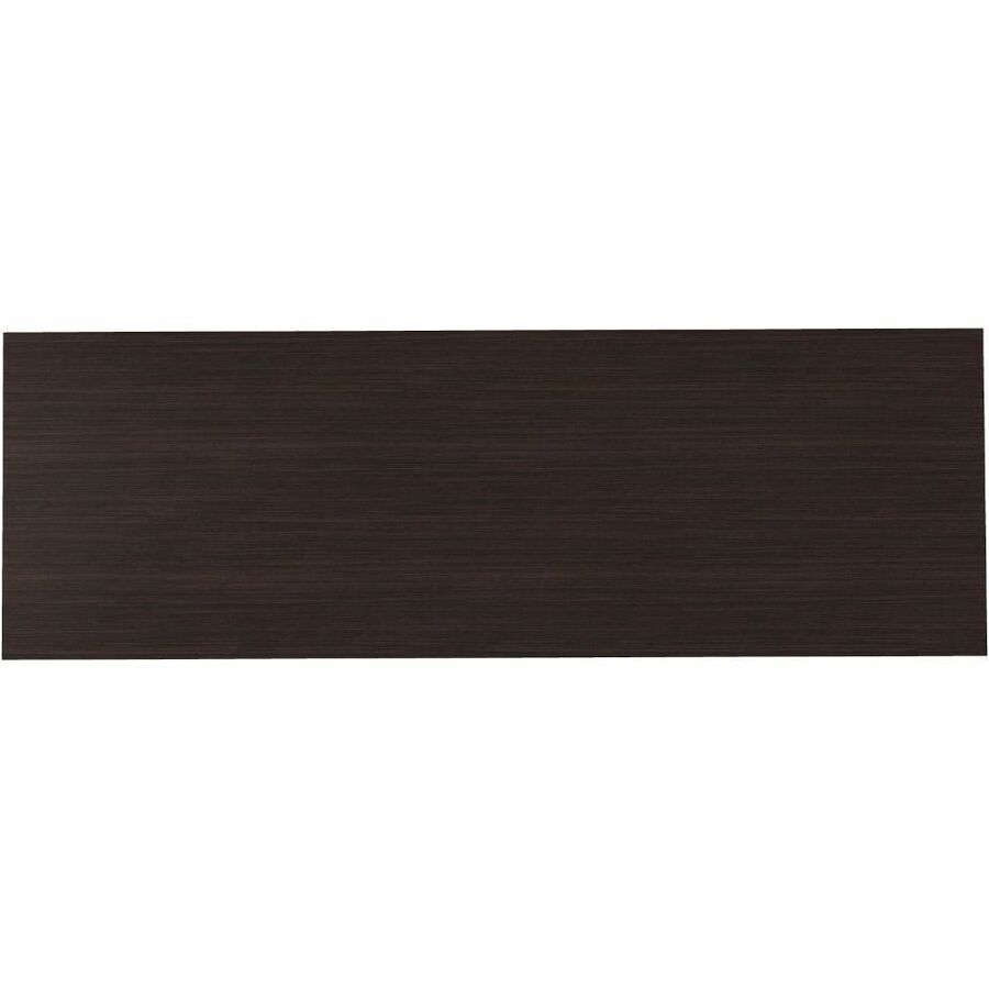 Special-T ZIA Series Conference Table, Elipse Top, 12 ft x 48", 29" Height, Ebony Recon HPL, Powder Coated Double Column Cast Aluminum/Steel Base, 2 per Bundle