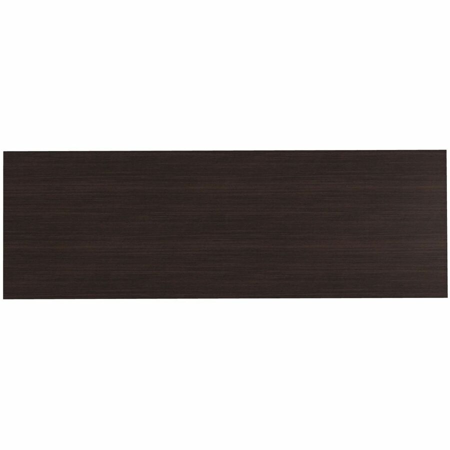 Special-T ZIA Series Conference Table, Rectangle Top, 10 ft x 48", 29" Height, Ebony Recon HPL, Powder Coated Double Column Cast Aluminum/Steel Base, 2 per Bundle