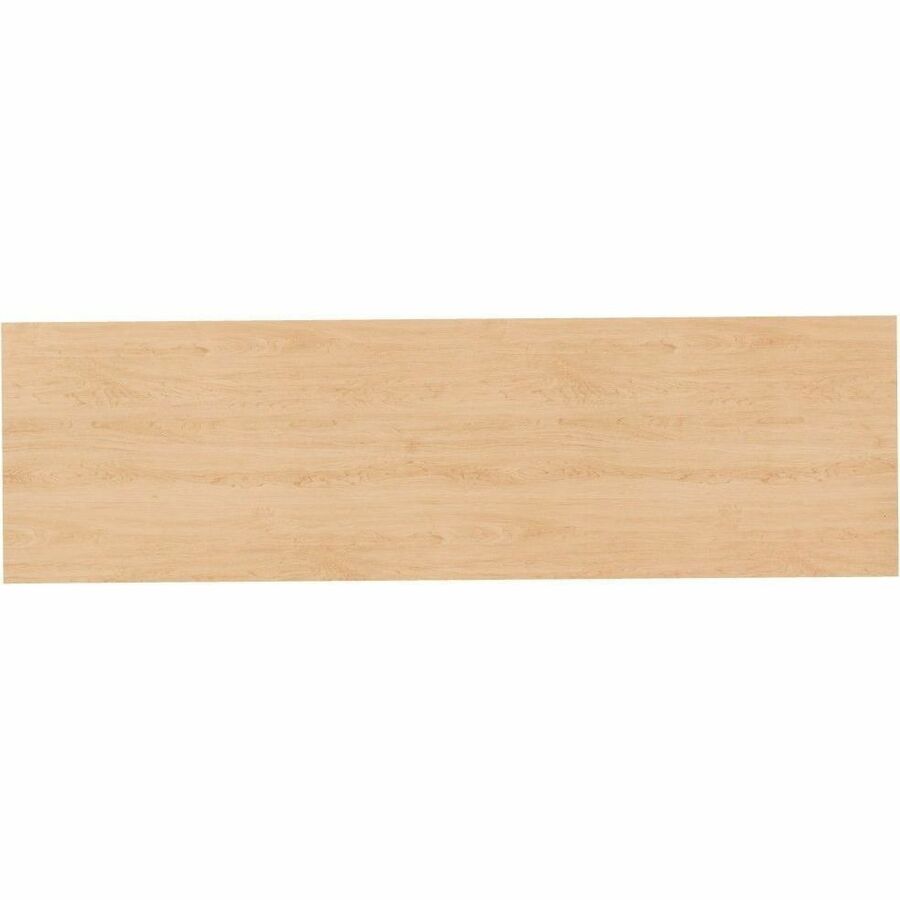 Special-T ZIA Series Conference Table, Rectangle Top, 12 ft x 48", 29" Height, Kensington Maple HPL, Powder Coated Double Column Cast Aluminum/Steel Base, 2 per Bundle