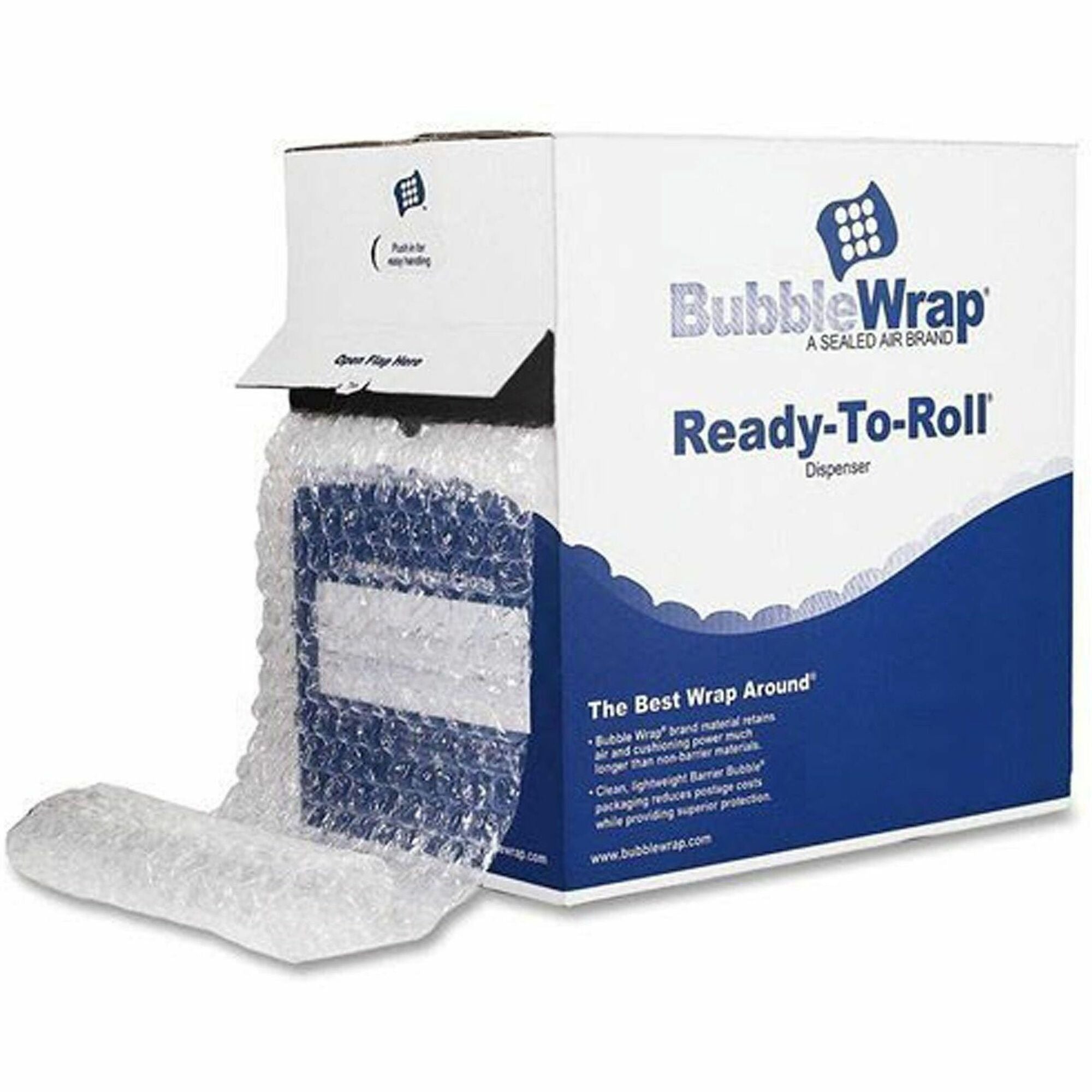 24" Width x 175 ft Length x 100 mil Thickness - Cushioned, Lightweight, Perforated, Dispenser, Reusable, Recyclable - Natural - 8 / Carton