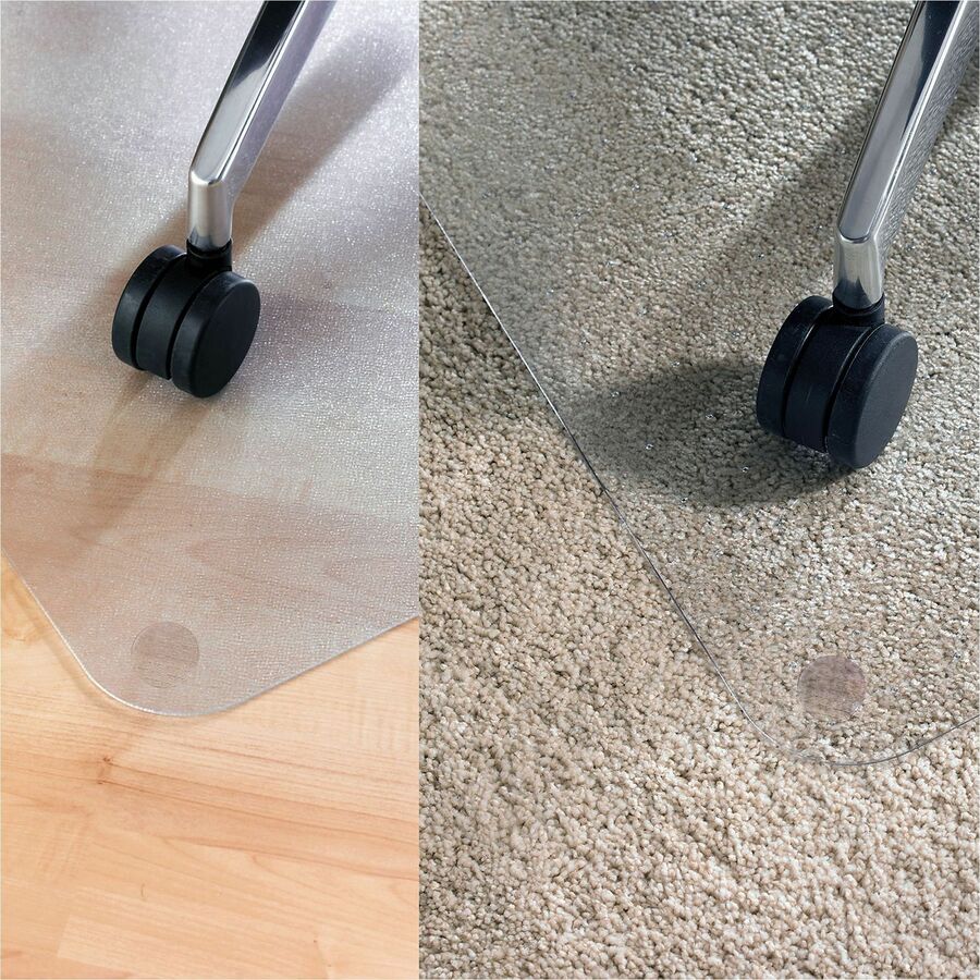 Floortex Cleartex Unomat Chair Mat - Hard Floor, Commercial, Low Pile, Carpet, Chair - Clear - 1 Each