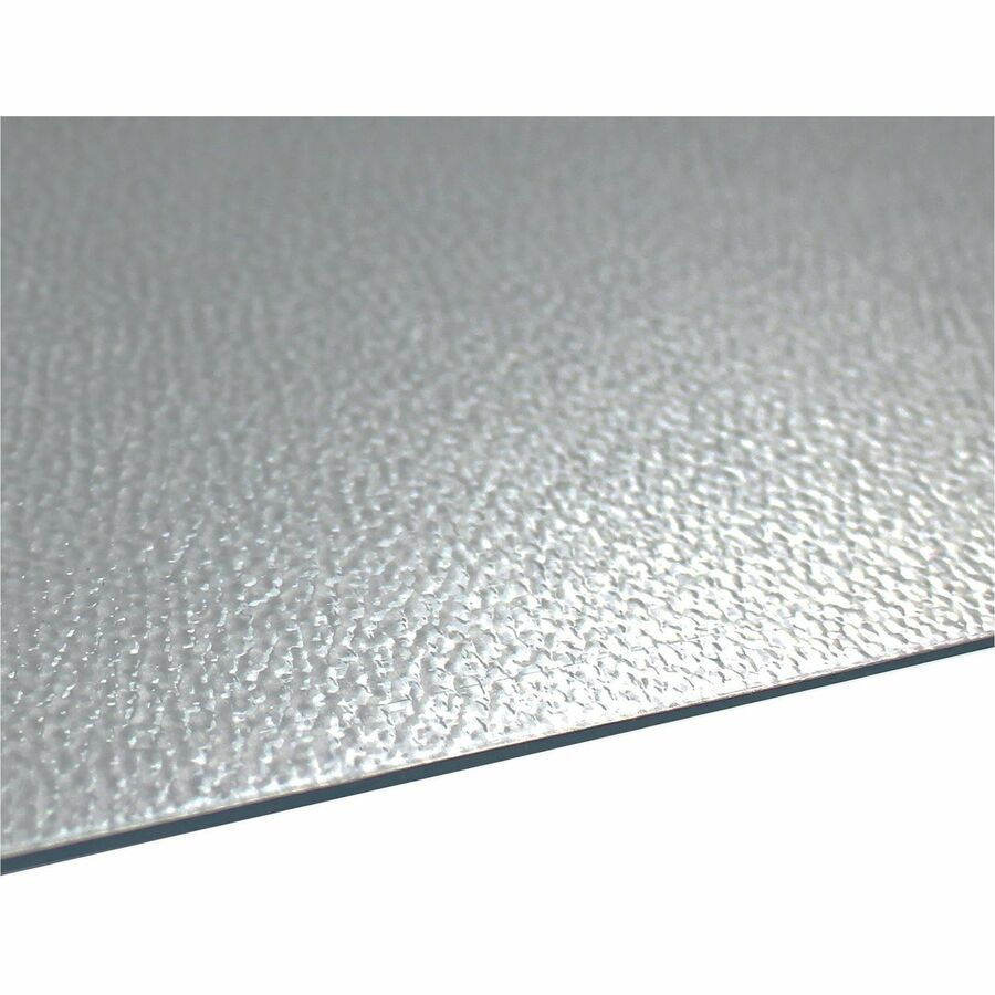 Carpet, Hard Floor, Floor - Rectangular - Plastic, Polymer - Clear - 1 Each