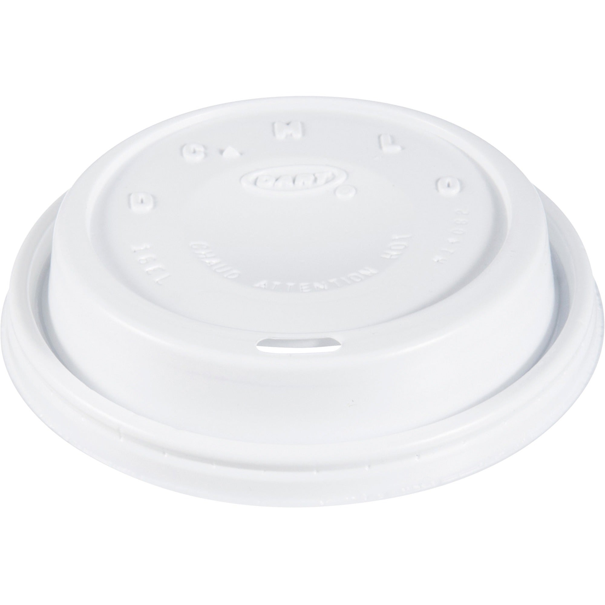 Dome - Plastic - White - 100/Bag - 1000 / Carton