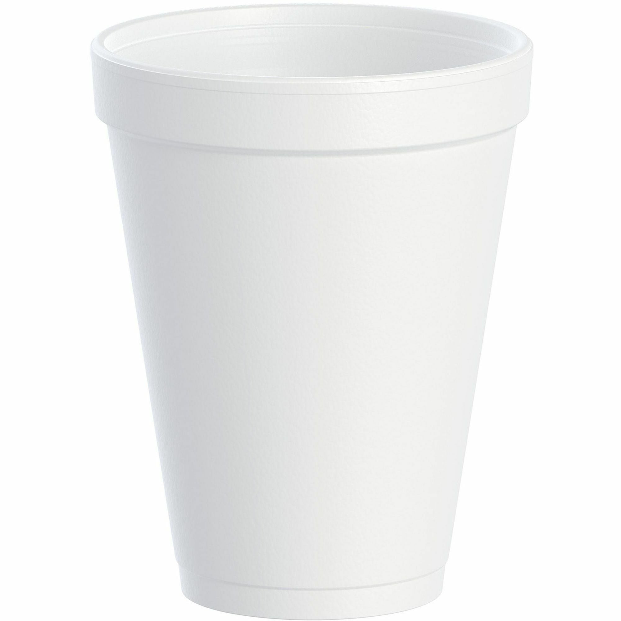 12 fl oz - White - Foam - Coffee, Soft Drink, Hot Cider, Hot Chocolate, Juice, Cappuccino, Tea, Cold Drink - 25/Bag - 40 / Carton