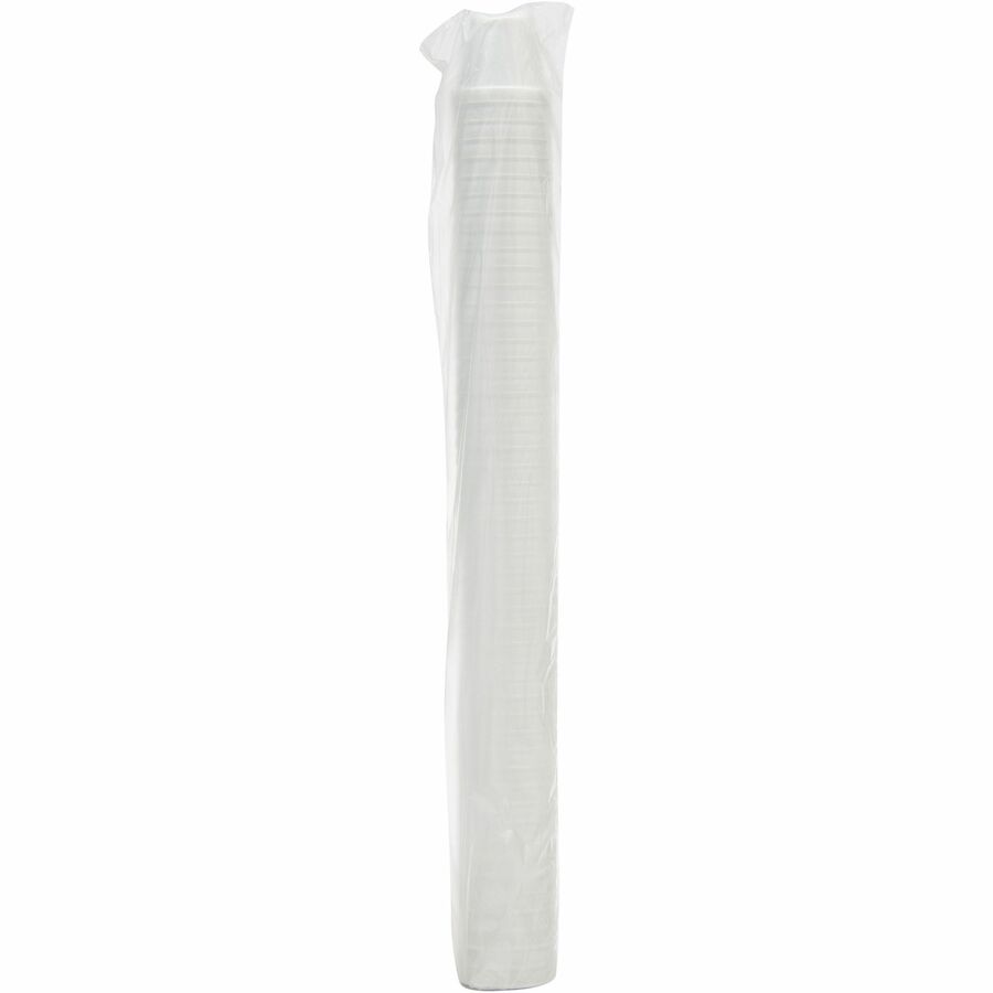 4 fl oz - Round - White - Foam - Coffee, Cappuccino, Tea, Hot Chocolate, Hot Cider, Juice, Soft Drink, Soda, Juice, Smoothie - 20/Pack - 50 / Carton