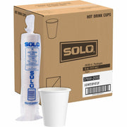 6 fl oz - White - Paper - Hot Drink, Coffee, Tea, Cocoa - 50/Bag - 20 / Carton