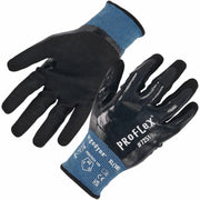 Ergodyne ProFlex 7251 Fully Coated Nitrile Cut-Resistant Gloves, Size 11 (XXL), Black, Nylon/Spandex, Touchscreen Capable, Oil and Water Resistant, Non-Slip Grip, Reinforced Thumb Saddle - 12/Pack