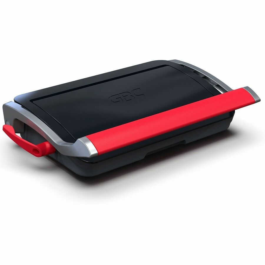 CombBind - 150 Sheet(s) Bind - 15 Punch - 3.5" Height x 18.1" Width x 11.5" Depth - Black, Red