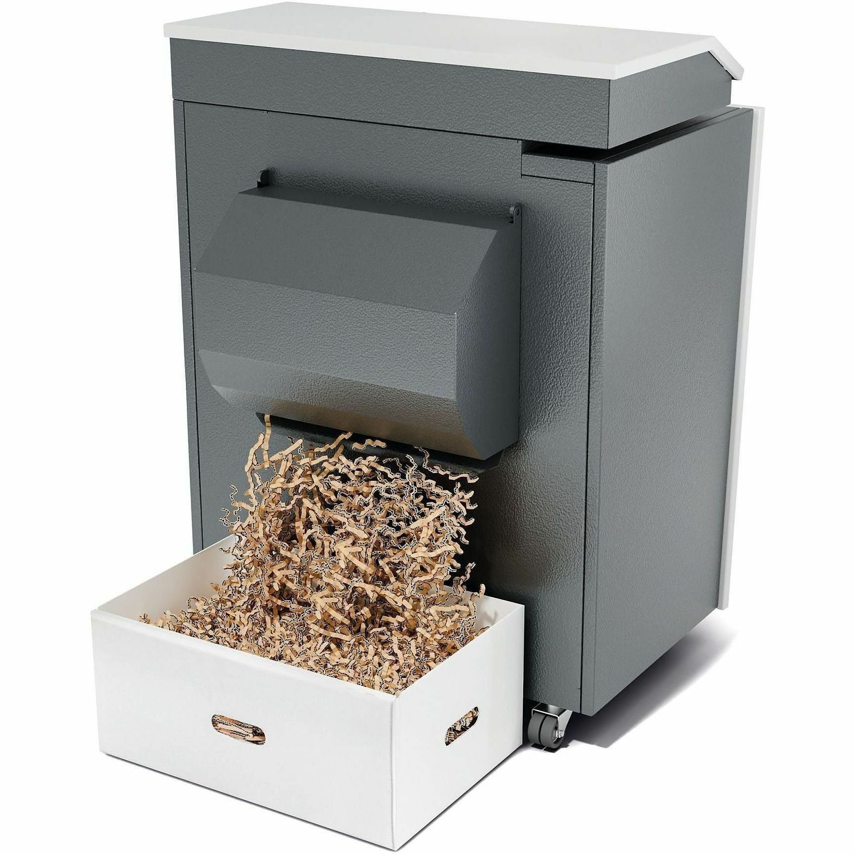 for shredding Cardboard - 16.70" Throat - 1870 W - Gray