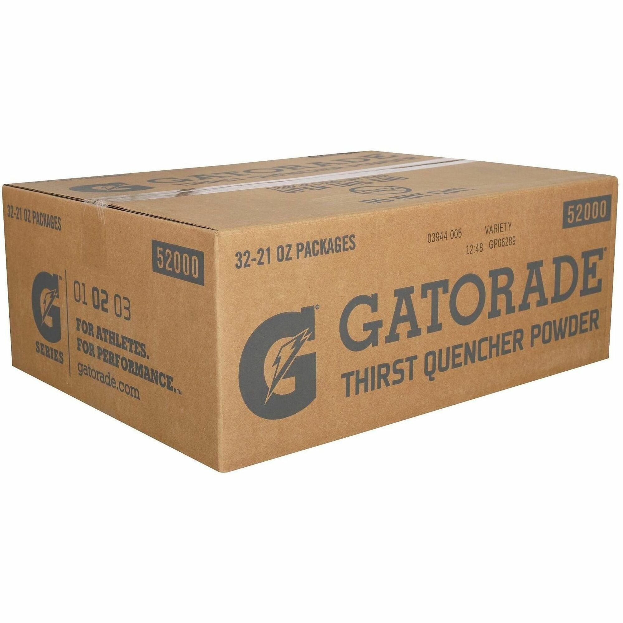 Powder - 1.31 lb - 2.50 gal Maximum Yield - Fruit Punch, Lemon Lime, Orange, Riptide Rush - 32 / Carton