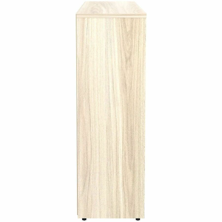 Lorell Bookcase - 3 x Shelf(ves) - Modern Elm - Assembly Required