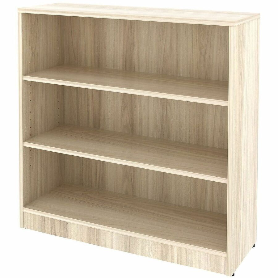 Lorell Bookcase - 3 x Shelf(ves) - Modern Elm - Assembly Required