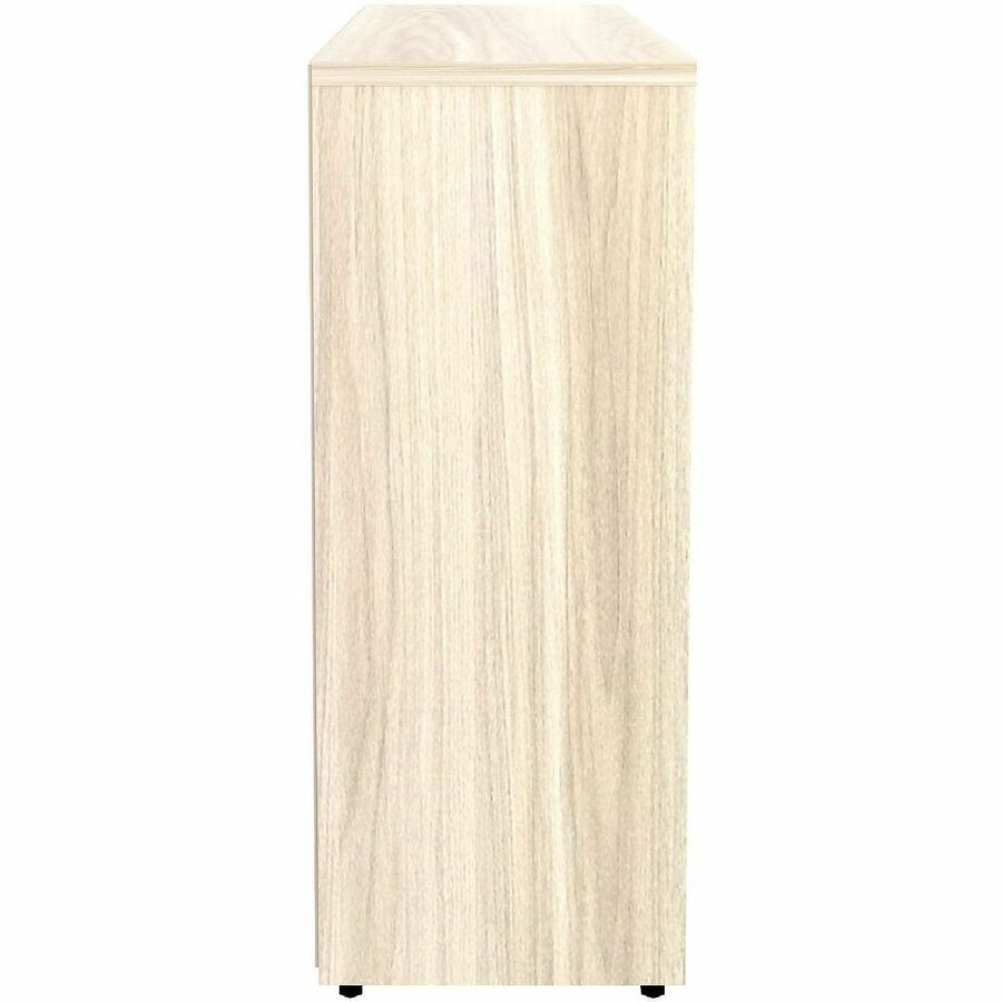 Lorell Bookcase - 2 x Shelf(ves) - Modern Elm - Assembly Required