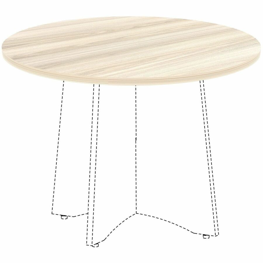Lorell Table Top, Modern Elm Finish, 1 Each
