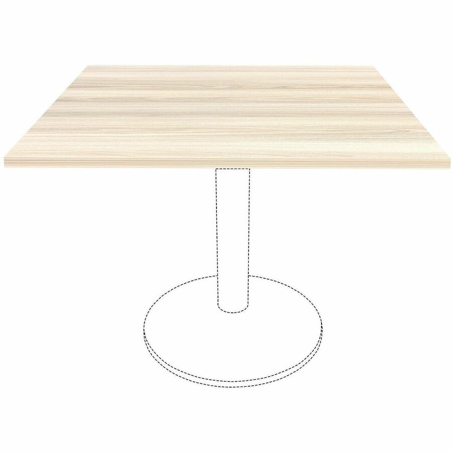 Lorell Table Top, Modern Elm Finish, 1 Each