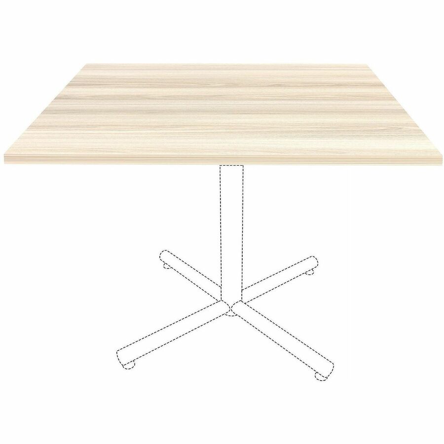 Lorell Table Top, Modern Elm Finish, 1 Each