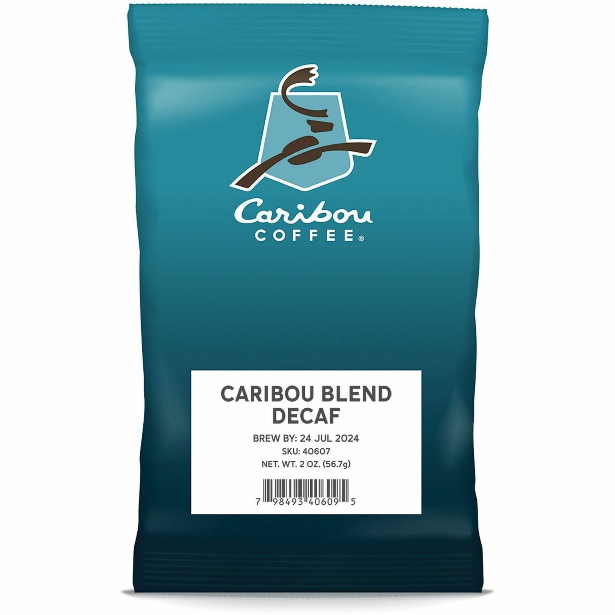 Peet's Coffee - 2.5 oz - Caribou Blend - Decaffeinated - 1 / Carton