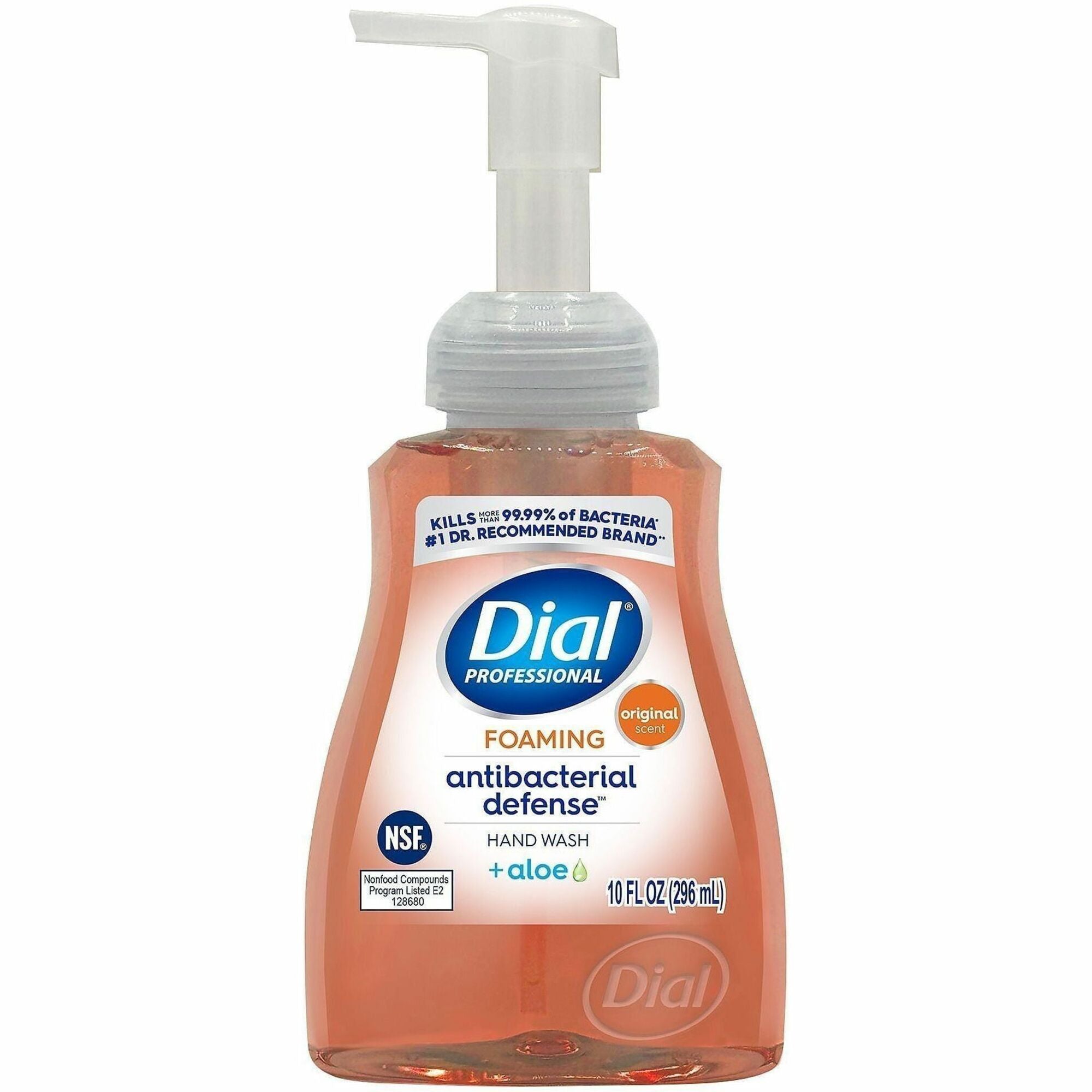 Dial Professional Antibacterial Defense Foaming Handwash - Spring Water Scent - 10 fl oz - Pump Dispenser - Bacteria Remover - Hand, Household - Antibacterial - Clear - Sulfate-free, Paraben-free, Phthalate-free, Silicone-free, Cruelty-free - 1 Each