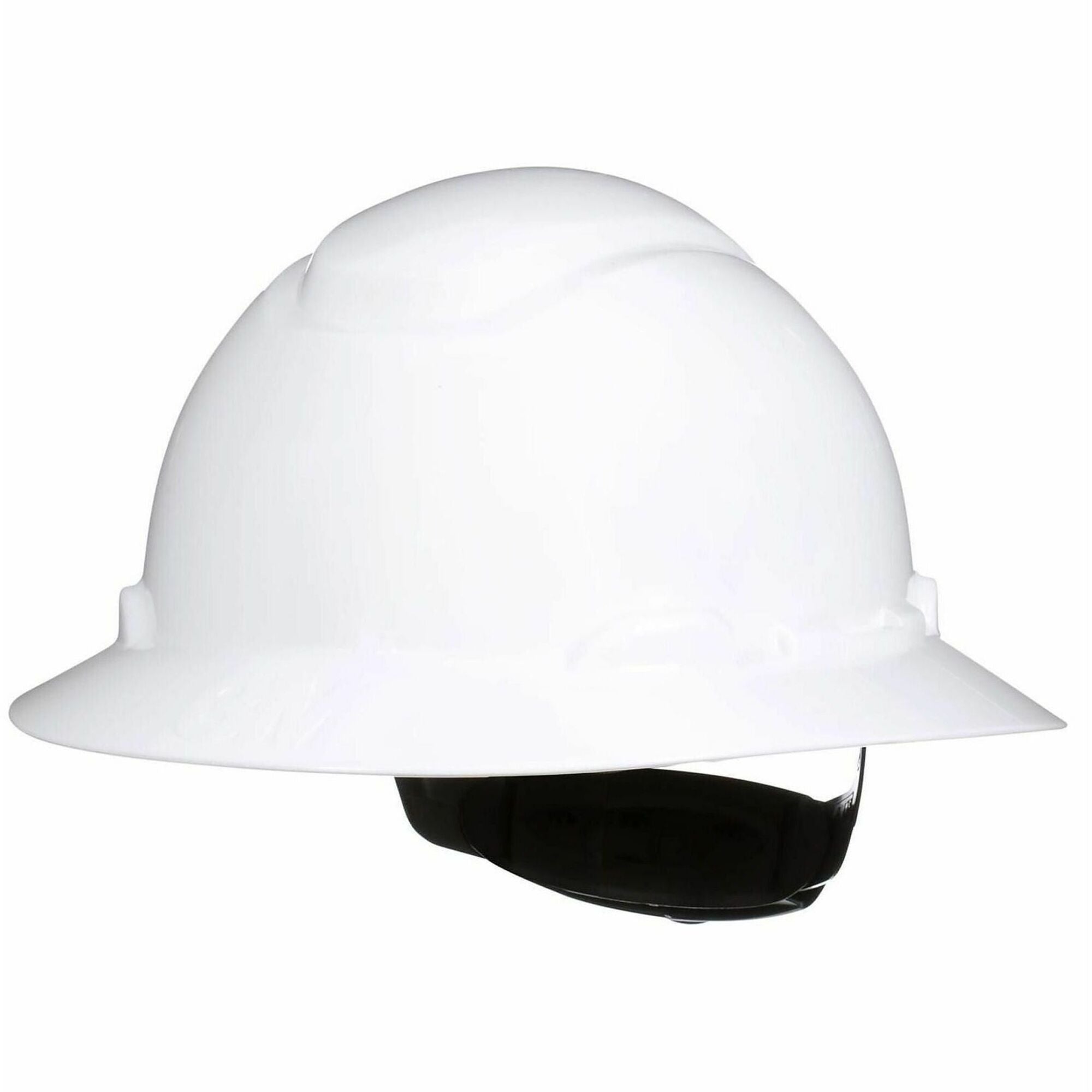 Head Protection - High-density Polyethylene (HDPE) - White - Ratchet, Uvicator Technology, Non-vented, Comfortable, Self Adjustable