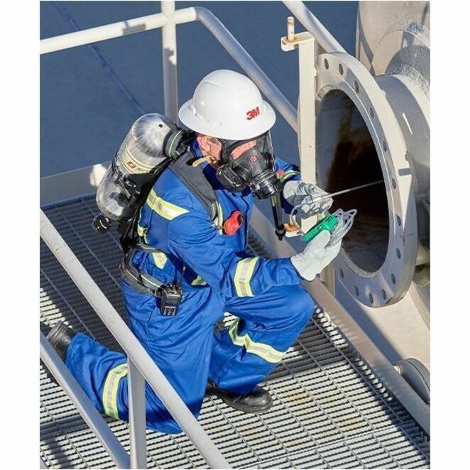 Head Protection - High-density Polyethylene (HDPE) - White - Ratchet, Uvicator Technology, Non-vented, Comfortable, Self Adjustable