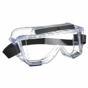3M SecureFit 400 Series Protective Eyewear, Clear Anti-Fog Polycarbonate Lens, Green/Black Frame, Lightweight, Adjustable Nose Pad, 1 Each