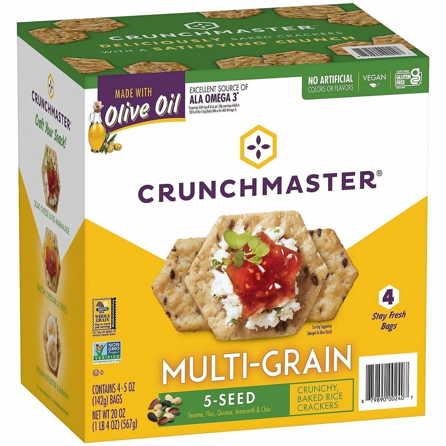 Gluten-free - Assorted - 10 oz - 1 / Carton